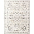 thumbnail image 1 of Pasargad Home  Turkish Fantasia Design Oriental Area Rug 6' 0" X 9' 0" - Ivory/Silver, 1 of 5