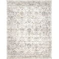 thumbnail image 1 of Pasargad Home Amadeus 8' x 10' Power-Loomed Ivory/Grey Rug, For Indoor Space and all Age of Group, 1 of 8