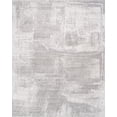 thumbnail image 1 of Pasargad Home Amari Collection Hand-Loomed Bsilk & Wool Ivory Area Rug- 8' 1" X 10' 1", 1 of 7