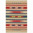 thumbnail image 1 of Pasargad Home Anatolian Kilim Hand-Woven Cotton Area Rug- 8' 0" X 8' 0" , Beige/Multi, 1 of 5