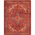 thumbnail image 1 of Pasargad Home  Antique Azerbaijan Red Lamb's Wool Area Rug, 1 of 1