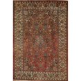 thumbnail image 1 of Pasargad Home  Antique Azerbaijan Rust Lamb's Wool Area Rug- - 4 ft. 7 in. X 6 ft. 8 in., 1 of 1