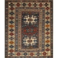 thumbnail image 1 of Pasargad Home  Pasargad Home Antique Kazak Collection Navy Lamb's Wool Area Rug, 1 of 1