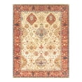 thumbnail image 1 of Pasargad Home P-LAVAR IVO 9X12 Azerbaijan Collection Hand-Knotted Lamb's Wool Area Rug- 8 ft.11 in.  X 11 ft.10 in.   Ivory, 1 of 2