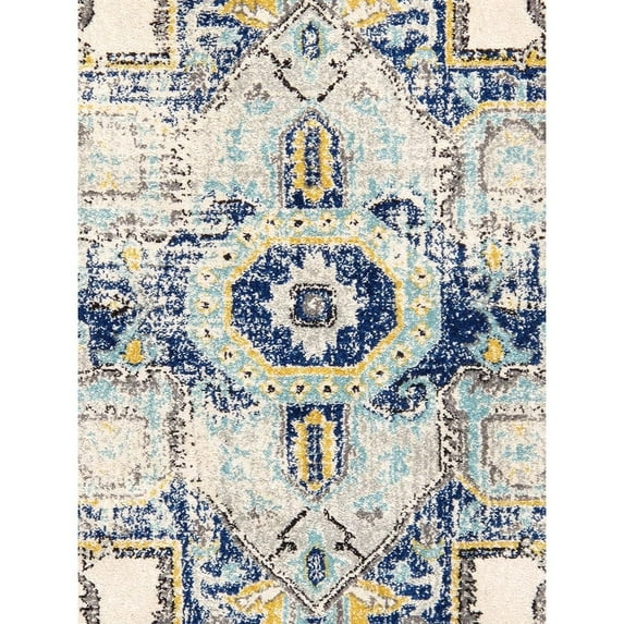 Pasargad Home Chelsea 10' x 14' Power-Loomed Ivory Rug - All Ages, Indoors