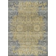 thumbnail image 1 of Pasargad Home Chelsea 5' x 8' Power-Loomed Grey/Gold Rug - All Ages, Indoors, 1 of 6