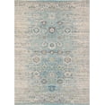 thumbnail image 1 of Pasargad Home Chelsea 5' x 8' Power-Loomed Seafoam/Ivory Rug - All Ages, Indoors, 1 of 6