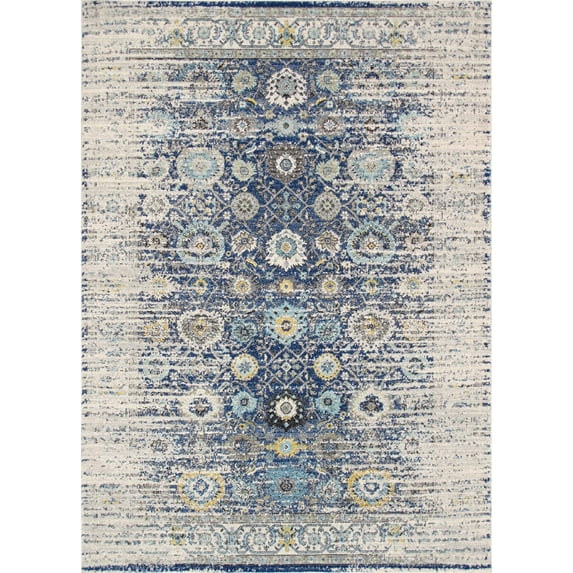Pasargad Chelsea Navy/Ivory Area Rug