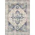 thumbnail image 1 of Pasargad Home Chelsea 8' x 10' Power-Loomed Ivory Rug - All Ages, Indoors, 1 of 6
