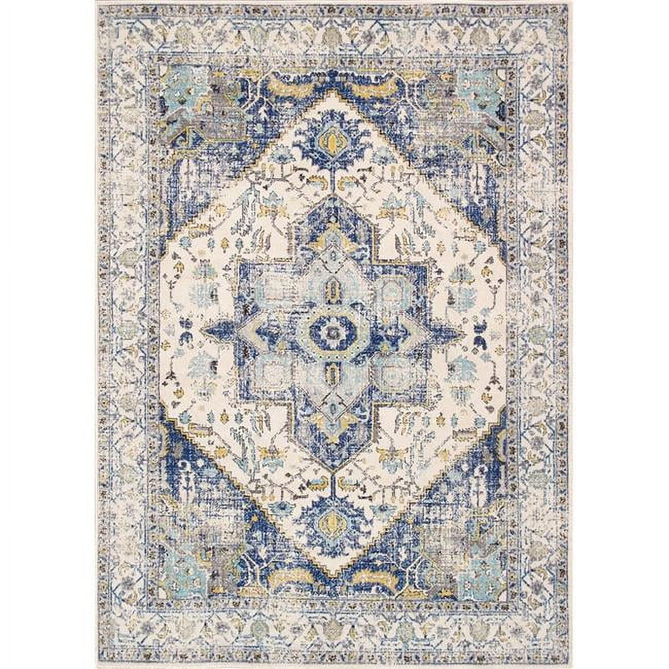 Chelsea Ivory Synthetic 12' x 15' Handmade Area Rug