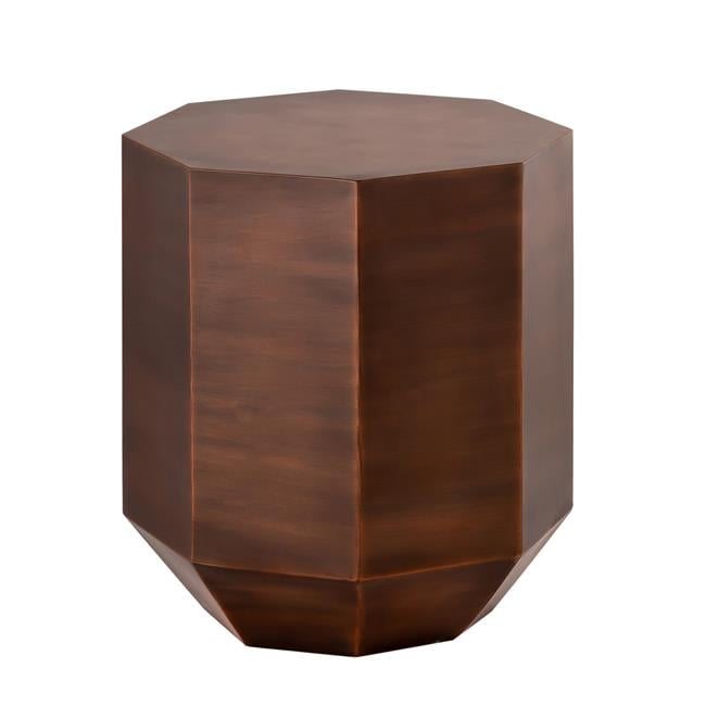 Pasargad Home PRR-020 Dora Side Table - 17.25 x 17.25 x 19 in.