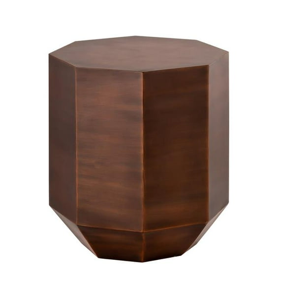 Pasargad Home PRR-020 Dora Side Table - 17.25 x 17.25 x 19 in.