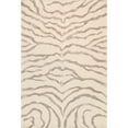 thumbnail image 1 of Pasargad Home Edgy 10' x 14' Hand-Tufted Silk and Wool Ivory/Silver Rug, For Indoor Space and all Age of Group, 1 of 5