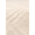 thumbnail image 1 of Pasargad Home Edgy 5' x 8' Hand-Tufted Silk and Wool Ivory Rug, For Indoor Space and all Age of Group, 1 of 4