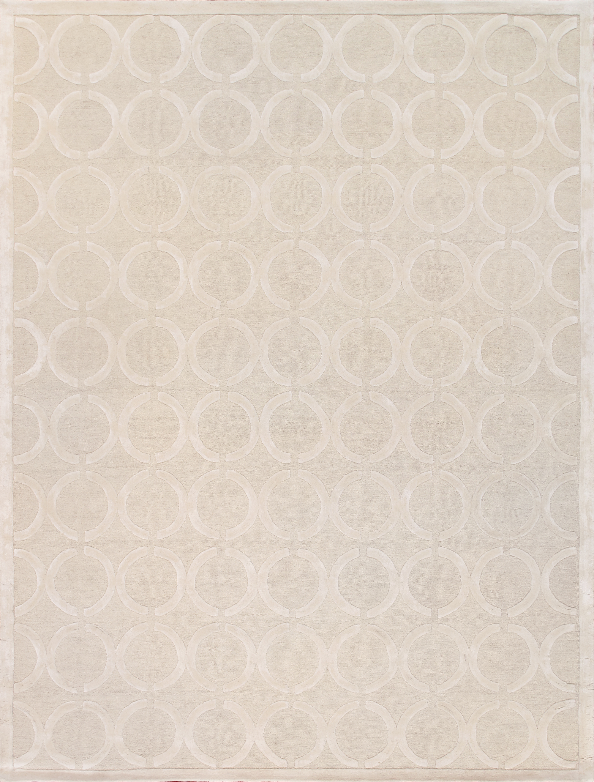 Pasargad Home Edgy Collection Hand-Tufted Silk & Wool Area Rug- 8' 6" X 11' 6" - image 1 of 5