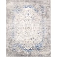 thumbnail image 1 of Pasargad Home Efes 12' x 15' Power-Loomed Light Grey/Light Blue Rug, For Indoor Space and all Age of Group, 1 of 9