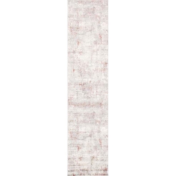 Pasargad Home Efes 2.04' x 6' Power-Loomed Ivory/Light Blue Runner Rug, For Indoor Space and all Age of Group