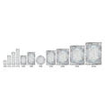 thumbnail image 1 of Pasargad Home Efes 6' round Power-Loomed Light Grey/Light Blue Rug, For Indoor Space and all Age of Group, 1 of 6