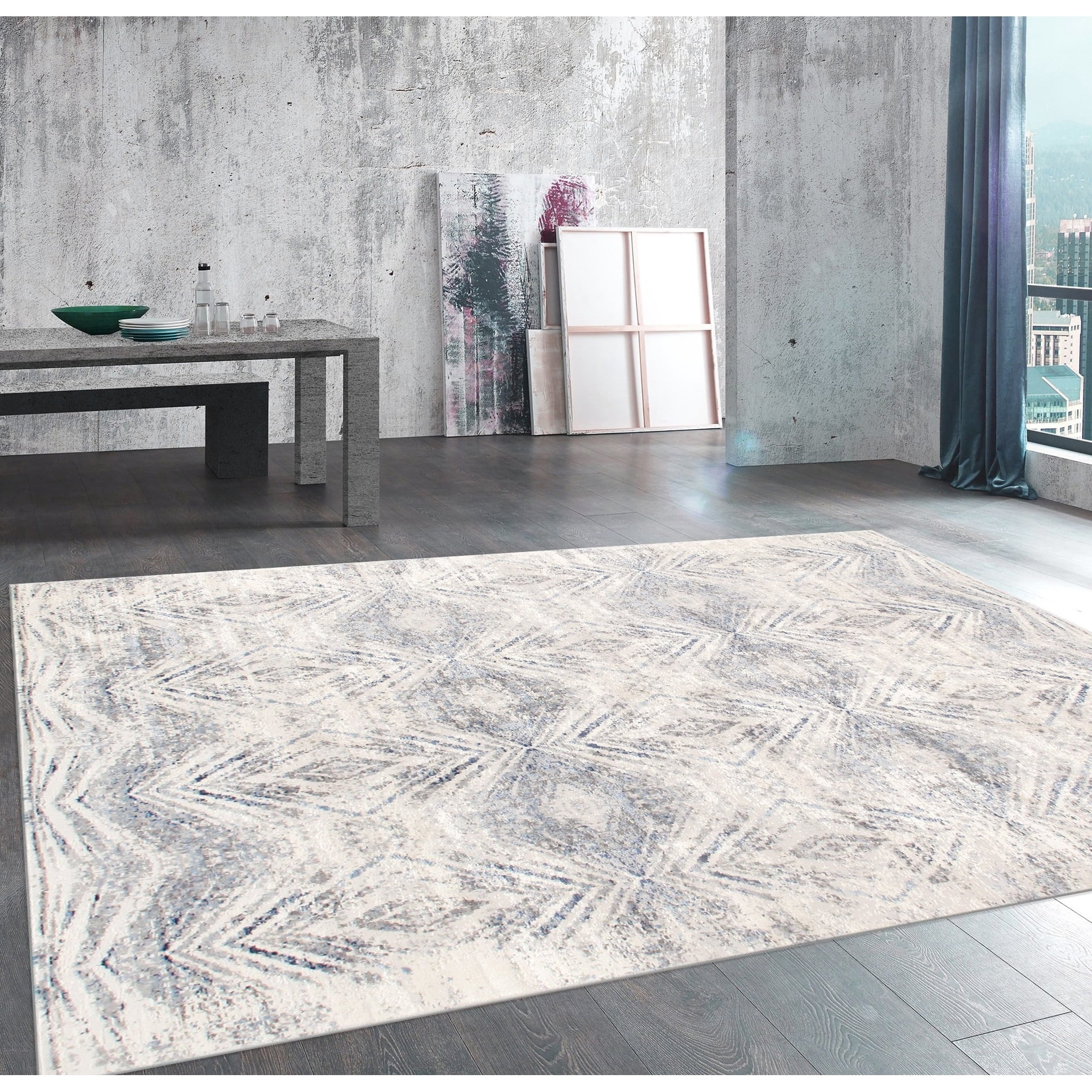 Pasargad Home Efes Design Fabric Area Rug 6' 0" X 9' 0" 6' x 9' Indoor ...
