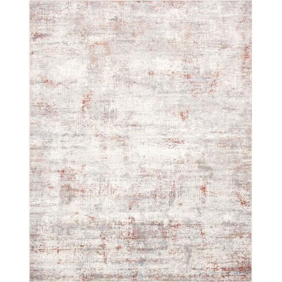 Pasargad Home Efes 8' x 10' Power-Loomed Ivory/Light Blue Rug, For Indoor Space and all Age of Group