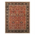 thumbnail image 1 of Pasargad Home Ferehan 6' x 9' Hand-Knotted Wool Rust/Navy Rug - All Ages, Indoors, 1 of 4