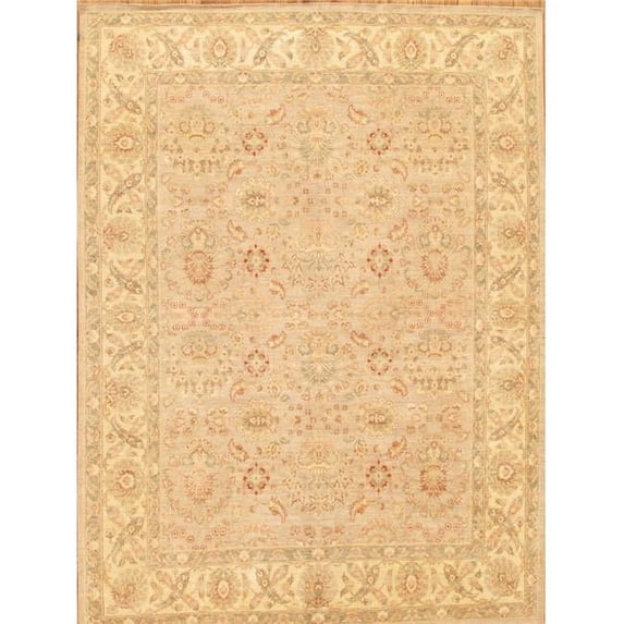 Pasargad Home Ferehan Collection Hand-Knotted Lamb's Wool Area Rug- 8' 9" X 11'10"
