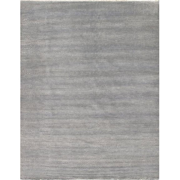 Pasargad Home GRASS-3075 Transitional Collection Hand-Knotted Silk & Wool Area Rug