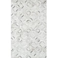 thumbnail image 1 of Pasargad Home Galaxy 4' x 6' Hand-Loomed Cowhide Silver Rug - All Ages, Indoors, 1 of 5