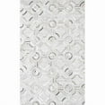 thumbnail image 1 of Pasargad Home Galaxy 6' x 9' Hand-Loomed Cowhide Silver Rug - All Ages, Indoors, 1 of 5