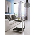 thumbnail image 1 of Pasargad Home Glass & Steel Serving Table, 1 of 5