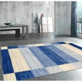 thumbnail image 1 of Pasargad Home Gramercy 10' x 14' Hand-Loomed Silk and Wool Blue Rug, For Indoor Space and all Age of Group, 1 of 5