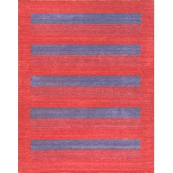 Pasargad Home Gramercy Hand-loomed Bsilk & Wool Area Rug 5' 0" X 7' 0" Red