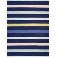 thumbnail image 1 of Pasargad Home Hampton Collection Indoor/Outdoor Area Rug- 4' 0" X 6' 0",Blue, 1 of 8