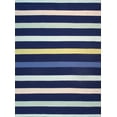 thumbnail image 1 of Pasargad Home Hampton Collection Indoor/Outdoor Area Rug- 7' 9" X 9' 9",Blue, 1 of 8