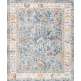 thumbnail image 1 of Pasargad Home Heritage 4' x 6' Power-Loomed Light Blue/Beige Rug, For Indoor Space and all Age of Group, 1 of 5