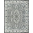 thumbnail image 1 of Pasargad Home Heritage 8' x 10' Power-Loomed Grey/Ivory Rug, For Indoor Space and all Age of Group, 1 of 6
