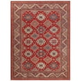 thumbnail image 1 of Pasargad Home Kazak 120" x 163" Hand-Knotted Lamb's Wool Area Rug in Rust Red, 1 of 1
