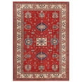 thumbnail image 1 of Pasargad Home Kazak 99" x 141" Hand-Knotted Lamb's Wool Area Rug in Rust Red, 1 of 1