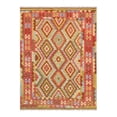 thumbnail image 1 of Pasargad Home Kilim 60" x 81" Hand-Woven Wool Area Rug in Multi-Color, 1 of 3
