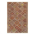 thumbnail image 1 of Pasargad Home Kilim 77" x 119" Hand-Woven Lamb's Wool Area Rug in Multi-Color, 1 of 3