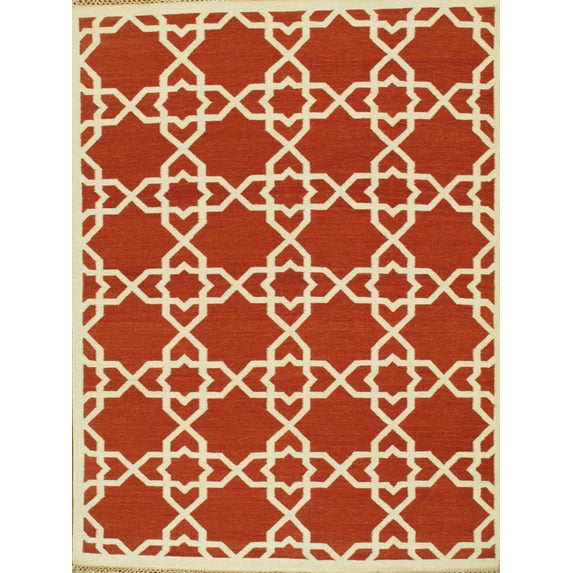 Pasargad Home Kilim Collection Hand Woven Lamb's Wool Area Rug