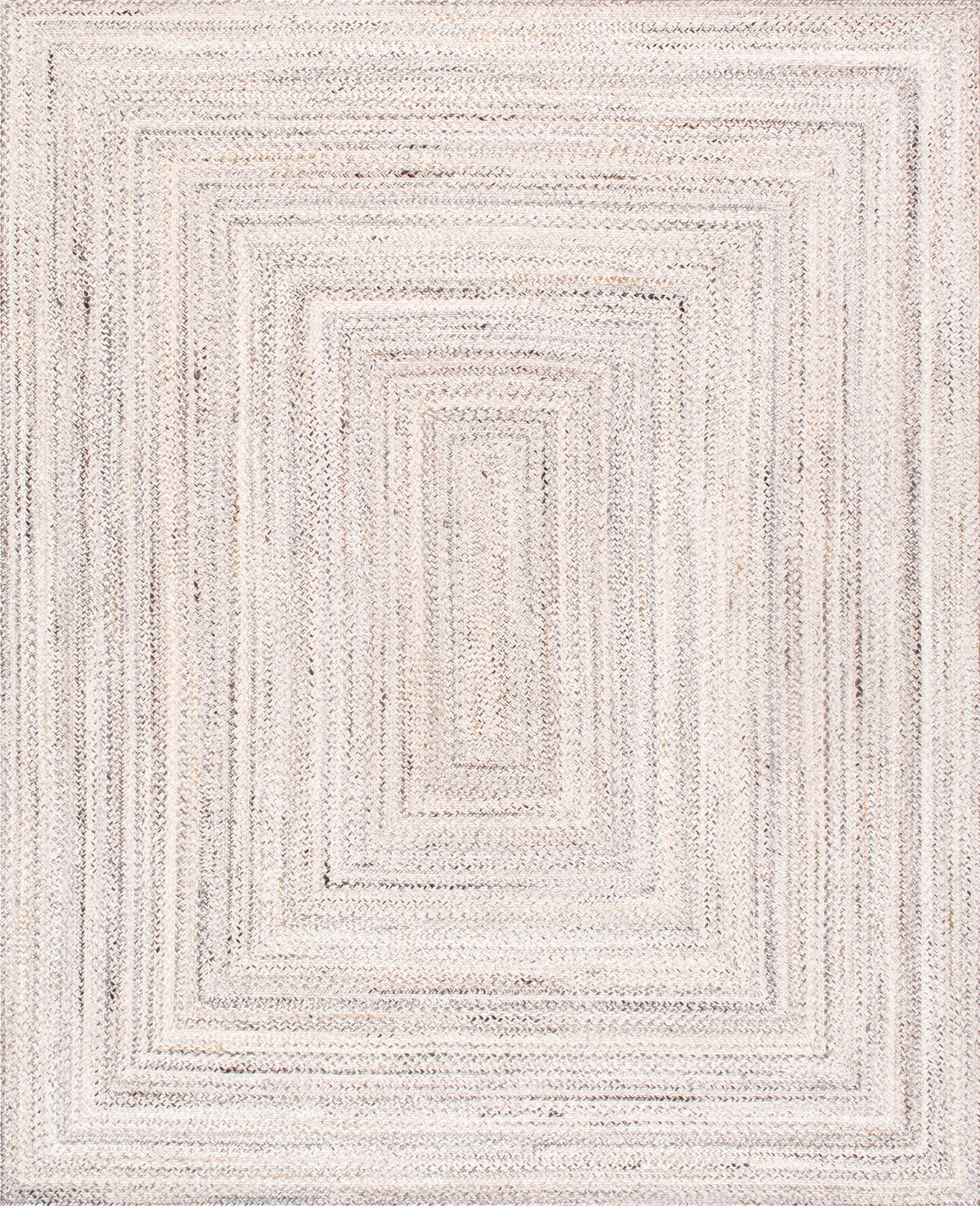 Pasargad Home Lagos 10' X 14' Hand Braided Ivory Rug All Ages, Indoors