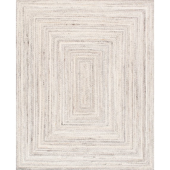 Pasargad Home Lagos 3' X 5' Hand Braided Ivory Rug - All Ages, Indoors & Outdoors