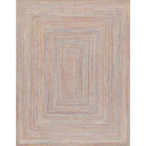 Pasargad Home Lagos 3' X 5' Hand Braided MultiColor Rug - All Ages, Indoors & Outdoors