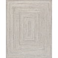 thumbnail image 1 of Pasargad Home Lagos 4' X 6' Hand Braided Grey/MultiColor Rug - All Ages, Indoors & Outdoors, 1 of 8