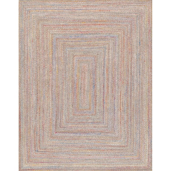 Pasargad Home Lagos 4' X 6' Hand Braided MultiColor Rug - All Ages, Indoors & Outdoors