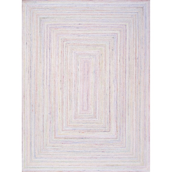 Pasargad Home Lagos 5' X 8' Hand Braided MultiColor Rug - All Ages, Indoors & Outdoors