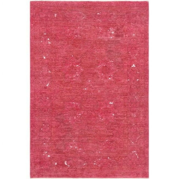 Pasargad Home Lahore Collection Hand-Knotted Wool Area Rug 4' 0" X 6' 0"