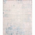 thumbnail image 1 of Pasargad Home Malibu 10' x 14' Hand-Loomed Bamboo Silk Grey/Pink Rug - All Ages, Indoors, 1 of 5