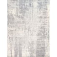thumbnail image 1 of Pasargad Home Mirage 10' x 14' Hand-Loomed Bamboo Silk Grey/Ivory Rug - All Ages, Indoors, 1 of 5